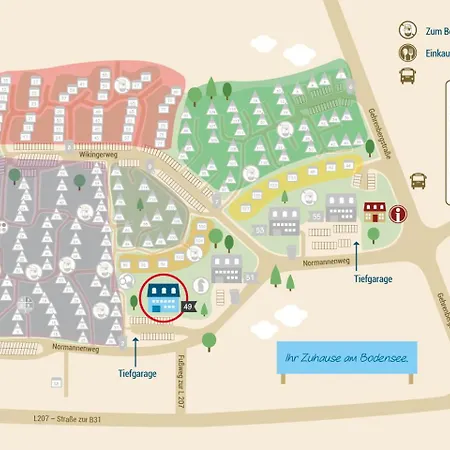Ferienwohnpark Maisonette-wohnung 49 43 Immenstaad am Bodensee